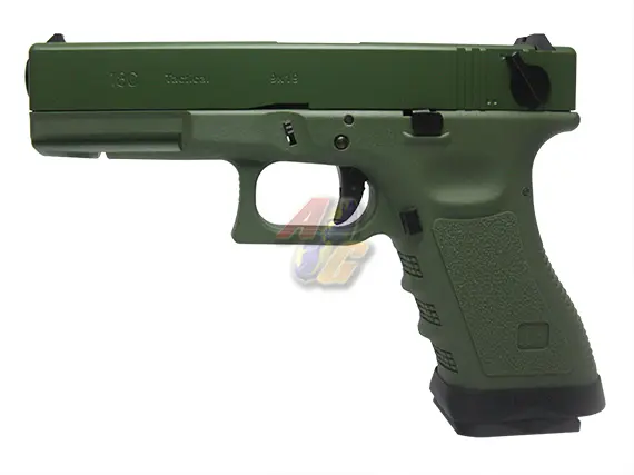 WE G18C OD GBB Pistol (OD/ OD)