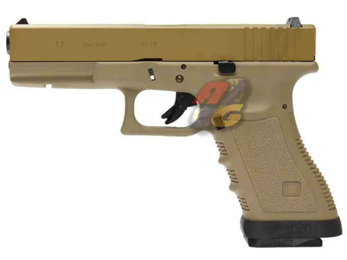 WE G17 TT GBB Pistol (TAN/ TAN)