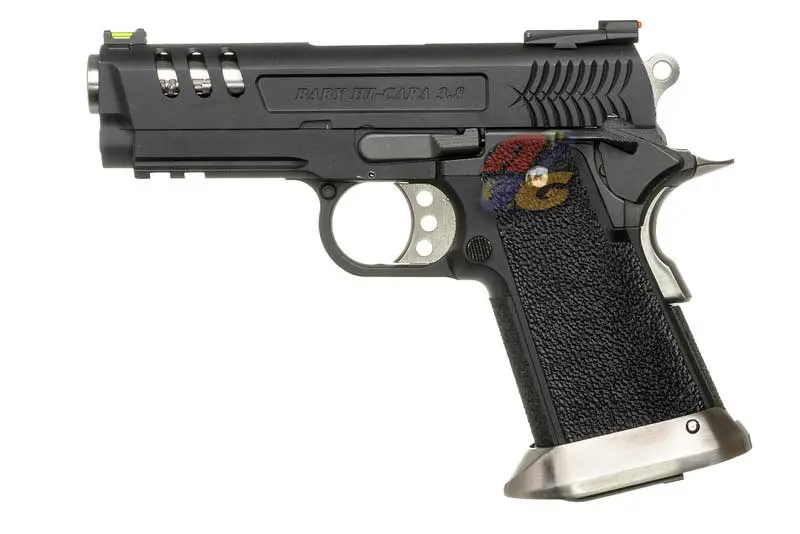WE Hi-Capa 3.8 Deinonychus Gas Blowback Pistol - BK