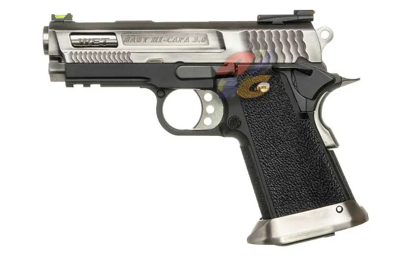 WE Hi-Capa 3.8 Brontosaurus Gas Blowback Pistol - SV