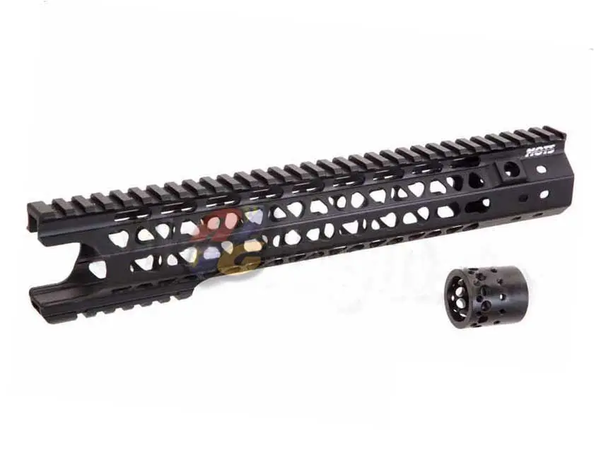 G&P MOTS 12.5 Inch KeyMod for G&P GBB Metal Body/ WA M4A1 GBB Series (Wire Cutter Design, Black)