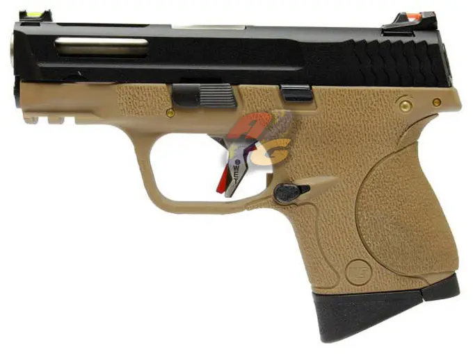 WE Toucan S T4 B with Hold GBB (BK Slide, SV Barrel, TAN Frame)