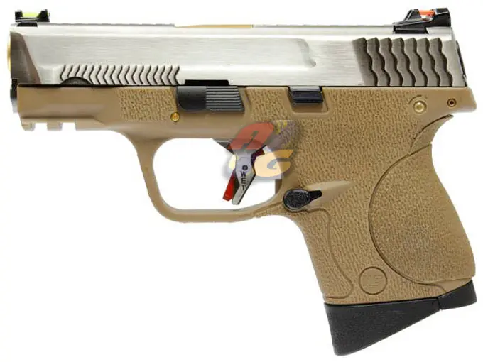 WE Toucan S T7 A GBB ( SV Slide, GD Barrel, TAN Frame )