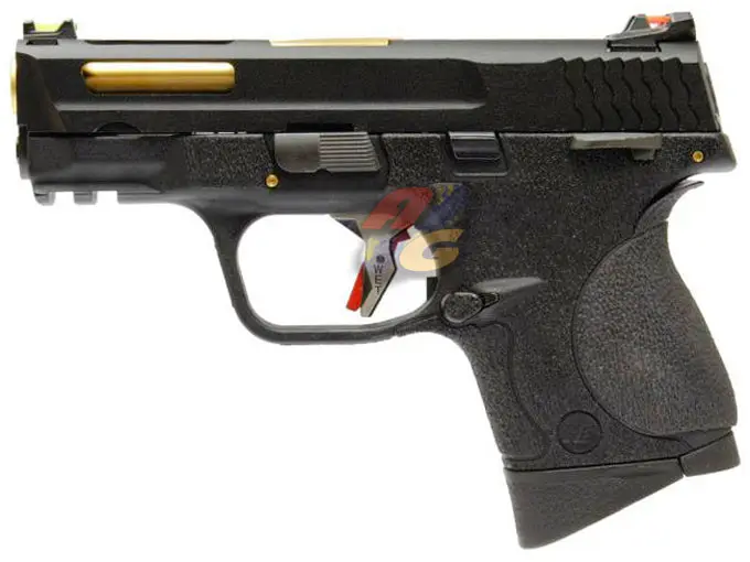 WE Toucan S AUTO T1 B with Hold GBB (BK Slide, GD Barrel, BK Frame)