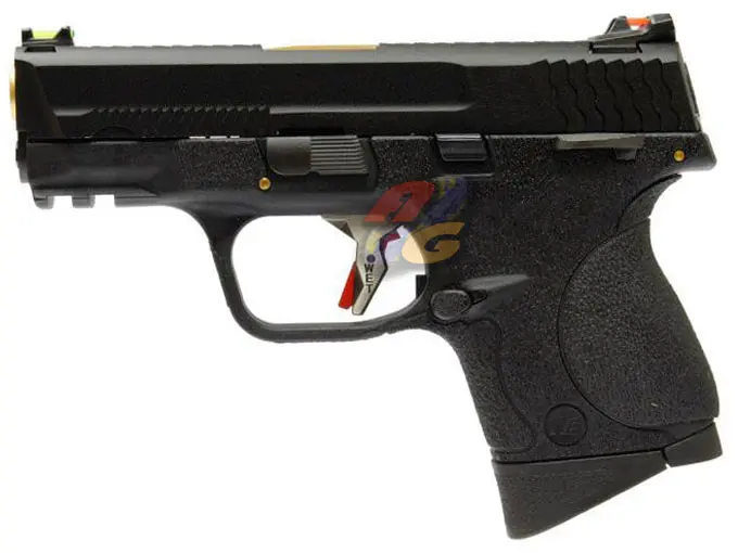 WE Toucan S AUTO T1 A GBB (BK Slide, GD Barrel, BK Frame)