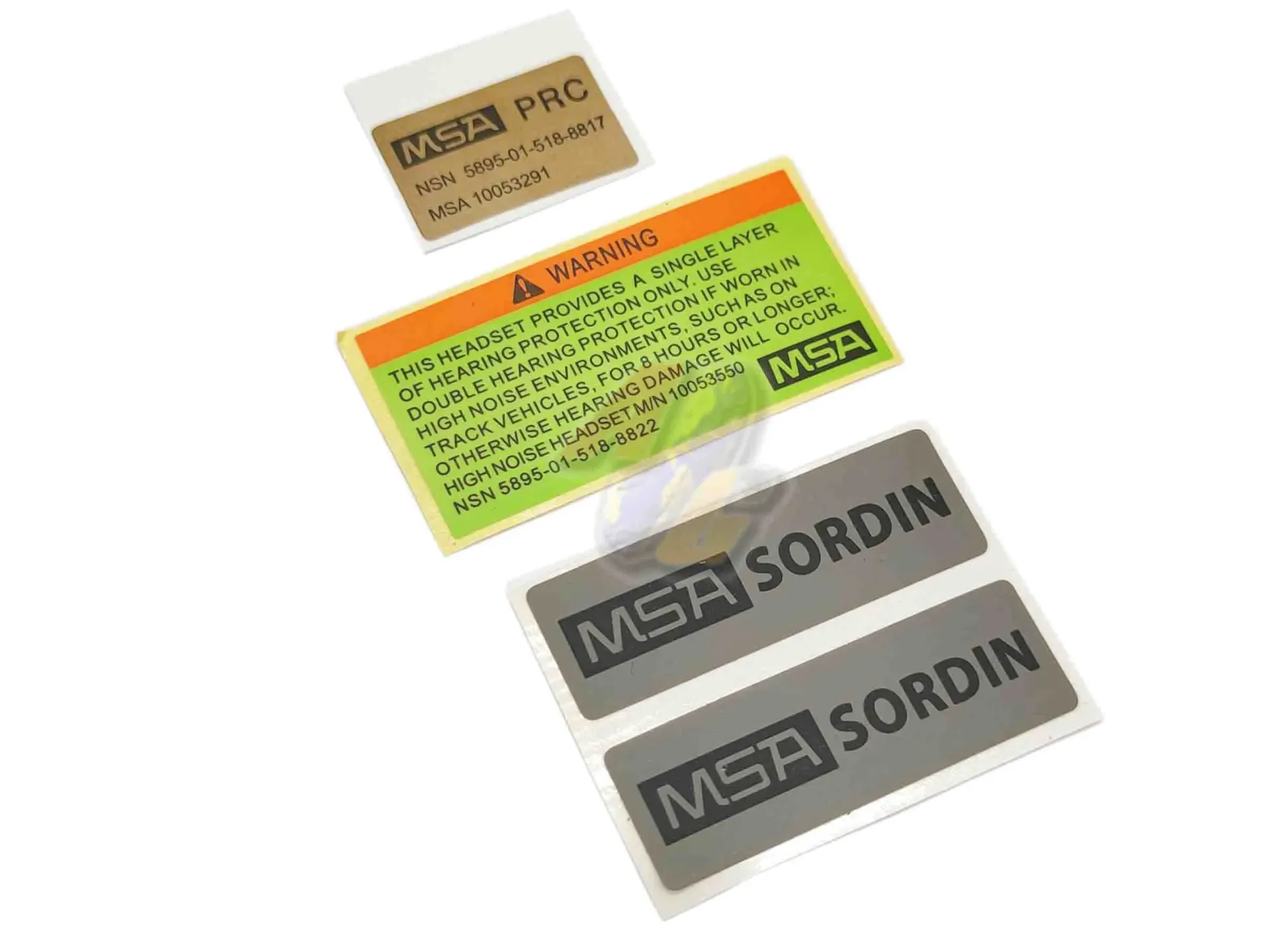 Army Force MSA PRC Sticker