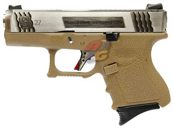 WE G27 T8 GBB (SV Slide, SV Barrel, TAN Frame)