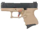 WE G27 T6 GBB (BK Slide, GD Barrel, TAN Frame)