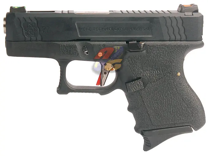 WE G27 T5 GBB (BK Slide, SV Barrel, BK Frame)