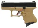 WE G27 T2 GBB (BK Slide, SV Barrel, TAN Frame)