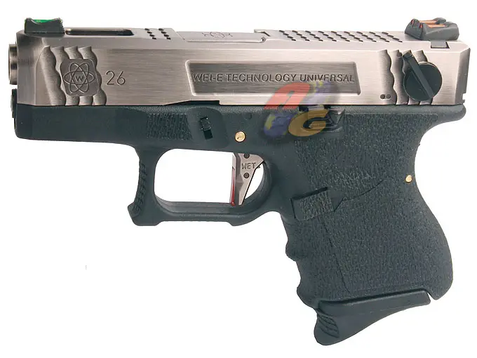 WE G26 T7 GBB (SV Slide, SV Barrel, BK Frame)