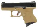 WE G26 T6 GBB (BK Slide, GD Barrel, TAN Frame)