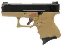 WE G26 T2 GBB (BK Slide, SV Barrel, TAN Frame)