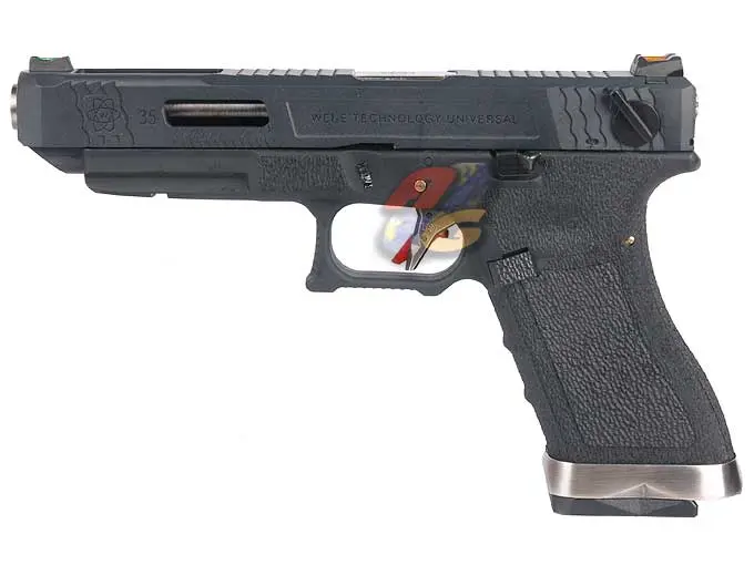 WE G35 T5 GBB (BK Slide, SV Barrel, BK Frame)