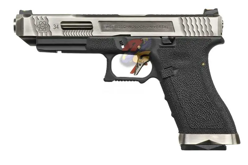 WE G34 T7 GBB ( SV Slide, SV Barrel, BK Frame )