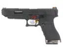 WE G34 T5 GBB (BK Slide, SV Barrel, BK Frame)