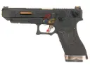 WE G35 T1 GBB (BK Slide, GD Barrel, BK Frame)