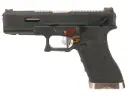 WE G18C T5 GBB ( BK Slide, SV Barrel, BK Frame )
