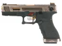 WE G18C T3 GBB (SV Slide, GD Barrel, BK Frame)