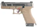 WE G17 T8 GBB ( SV Slide, SV Barrel, TAN Frame )