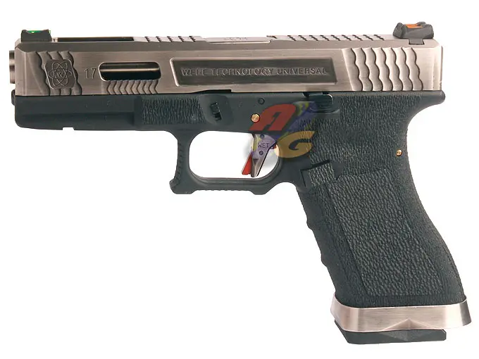 WE G17 T7 GBB (SV Slide, SV Barrel, BK Frame)