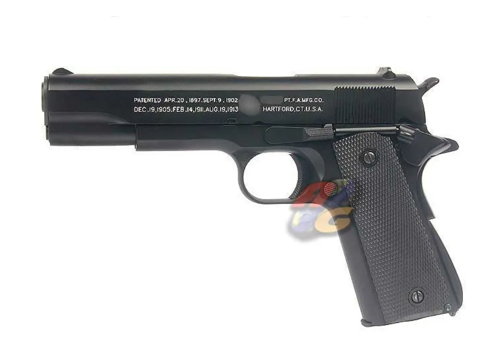 Army Armament M1911A1 GBB with Marking - Black