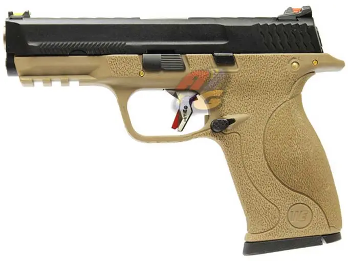 WE Toucan T4 A GBB (BK Slide/ SV Barrel/ TAN Frame)