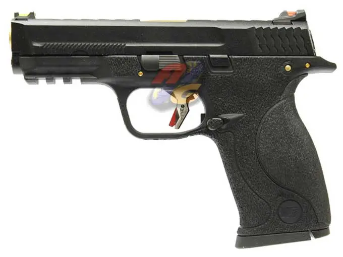 WE Toucan T1 A GBB (BK Slide/ GD Barrel/ BK Frame)