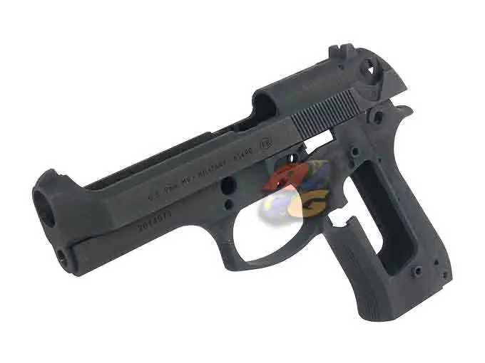 [GD-M92F-05-A-BK] Guarder Aluminum Slide & Frame for Tokyo Marui M92 GBB Series - US M9 (BK)