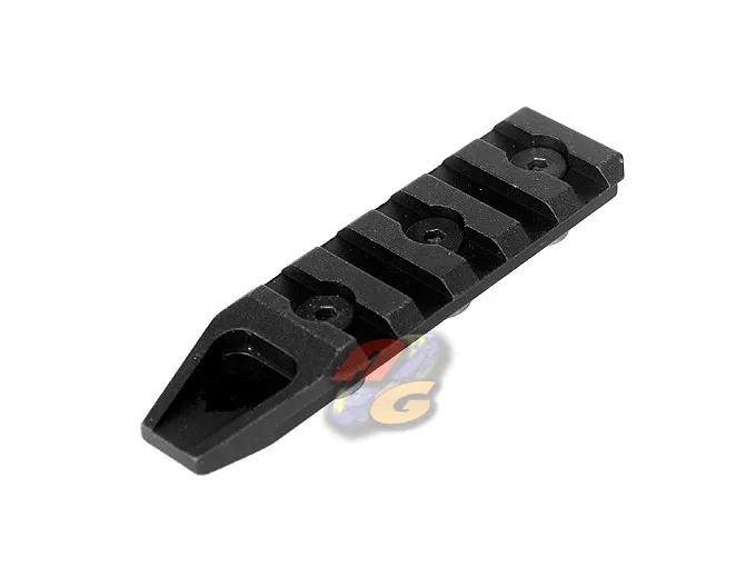 Army Force 5 Slot Rail Section for KeyMod Handguard (Black)