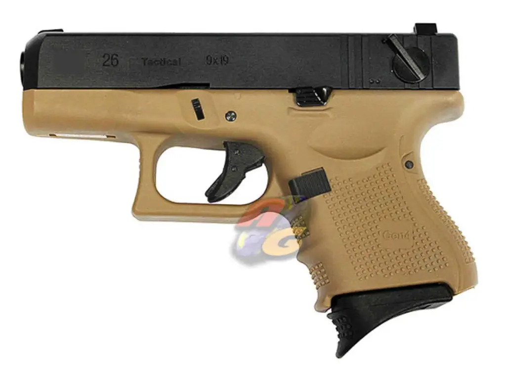 WE G26 Gen4 (BK Metal Slide, TAN Frame)