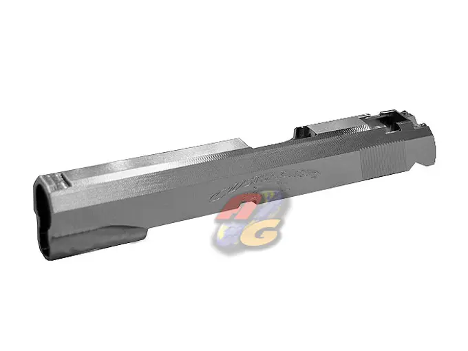 RA-Tech CNC Steel STI Slide for Tokyo Marui Hi-Capa 5.1 GBB Series - Silver (Heavy Weight)