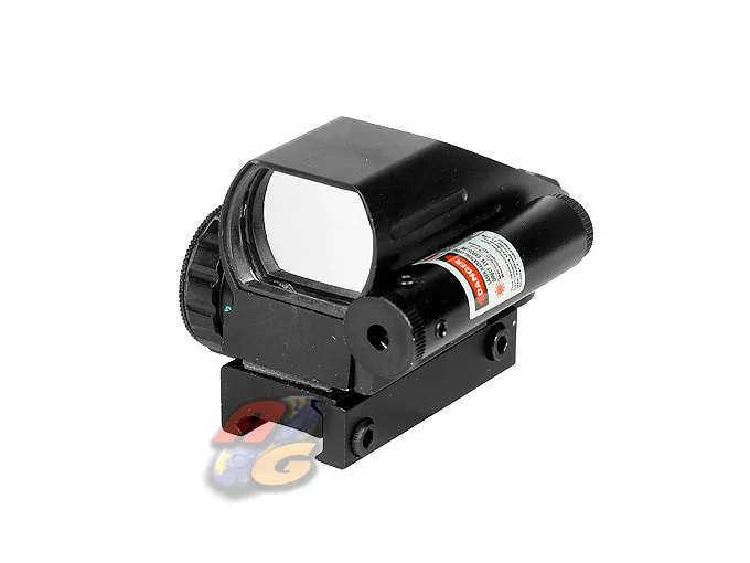 AGK 1 X 22 X 33 4 Patterns Optices Red/ Green Sight with Red Laser