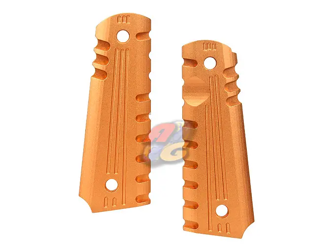 Army Force Aluminum Grip Cover for M1911A1 GBB Series (Gold)