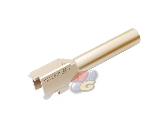 Guarder Aluminum CNC Titanium Golden Outer Barrel for KJ G23 GBB - Type C
