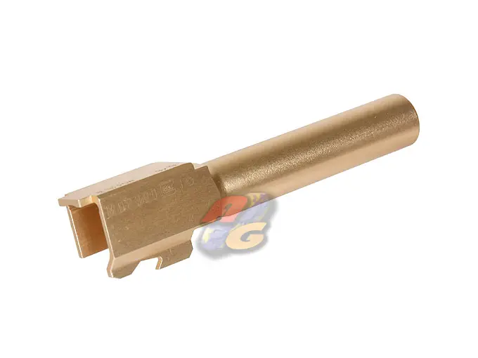 Guarder Aluminum CNC Titanium Golden Outer Barrel for KJ G19 GBB - Type A
