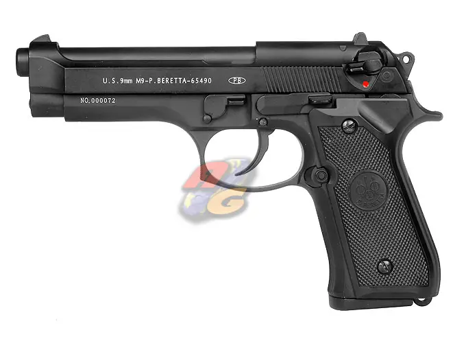 [DB-GP-CS726] Double Bell Full Metal M9 with Marking GBB - BK