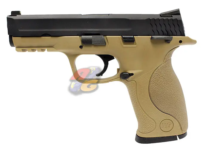 WE Toucan Auto GBB Pistol - Black Slide, Tan Frame