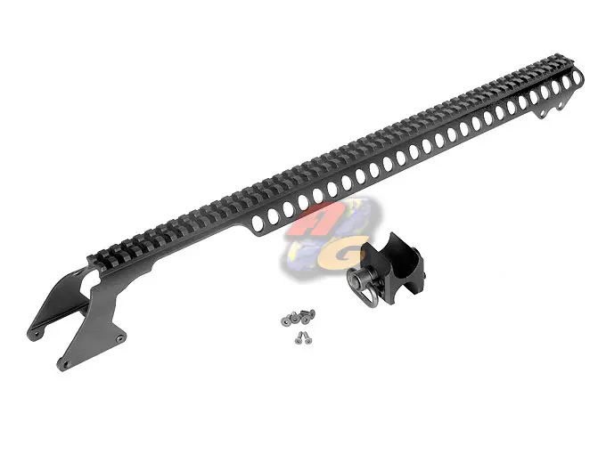 G&P M870 Receiver Rail Set (Long, Black)