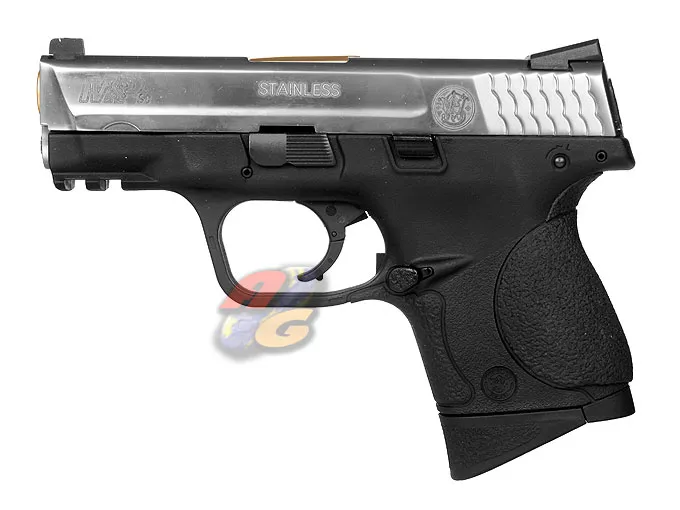 HK M&P 9C Compact GBB Pistol with Marking - Metal Slide (SV Slide/ BK Flame)