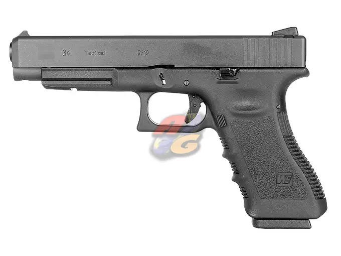 WE G34 Metal Slide GBB Pistol - BK