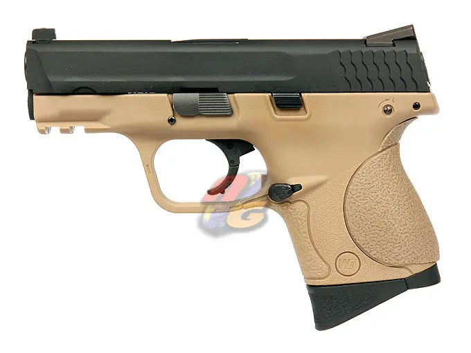WE Toucan S GBB Pistol - Black Slide, Tan Frame