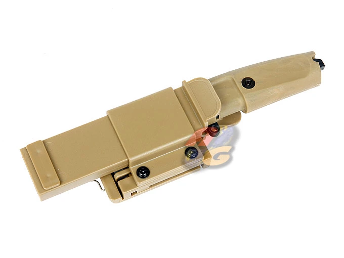 TSC Mad Warrior Shrapnel Desert Warfare Dummy Knife - TN (Patten A)