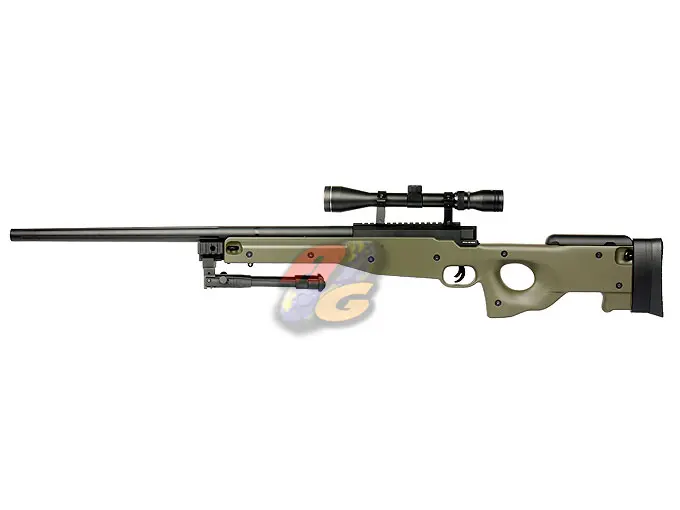 E&C L96 Air Cocking Sniper Rifle (OD)