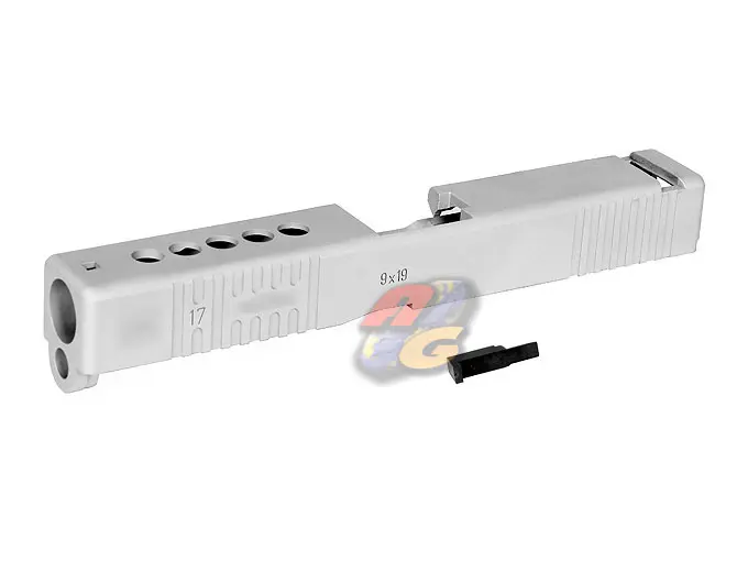 [GD-GLK-27-D-SV] Guarder Aluminum Slide for Tokyo Marui G17 GBB Series - Custom 2 (SV)