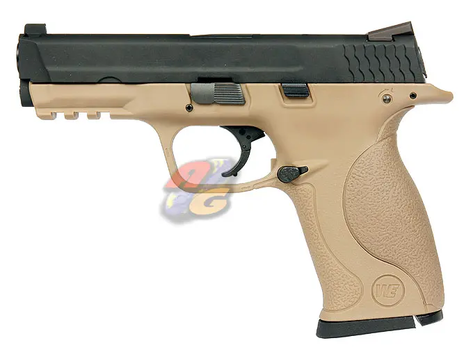 WE Toucan GBB Pistol - Black Slide, Tan Frame