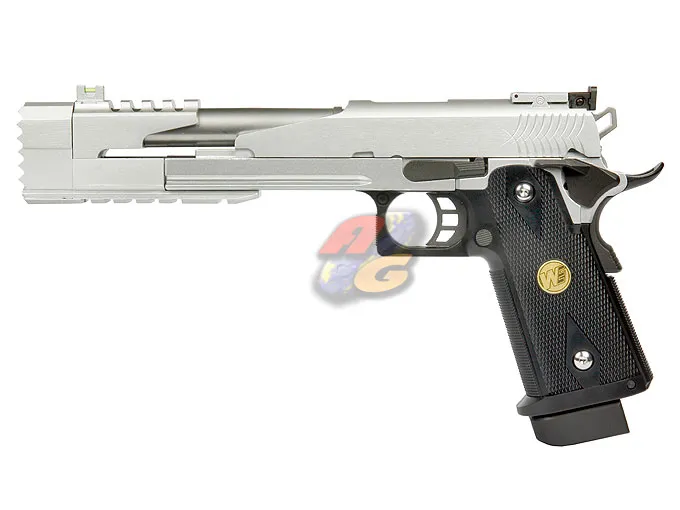 [WE-GP-0220] WE Hi Capa 5.1 7" Dragon B GBB - Silver