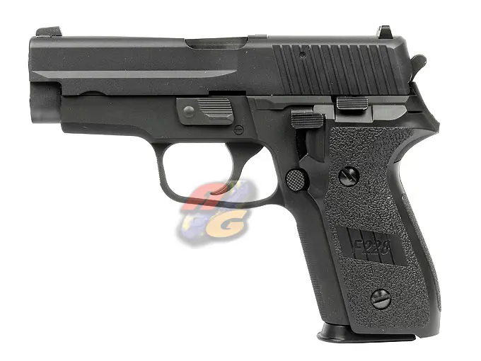 WE F 228 Full Metal GBB Pistol - No Marking (BK)