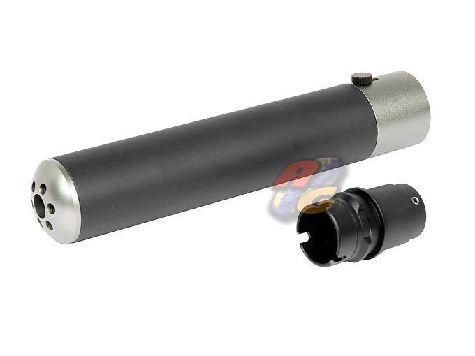 Action 38mm x 185mm SP90 MPX QD Silencer Set with QD Flash Hider - Dual Tone (14mm-)