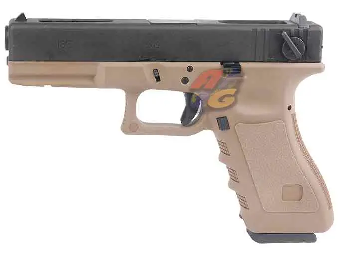 WE G18C (BK, Metal Slide, Sand Frame)